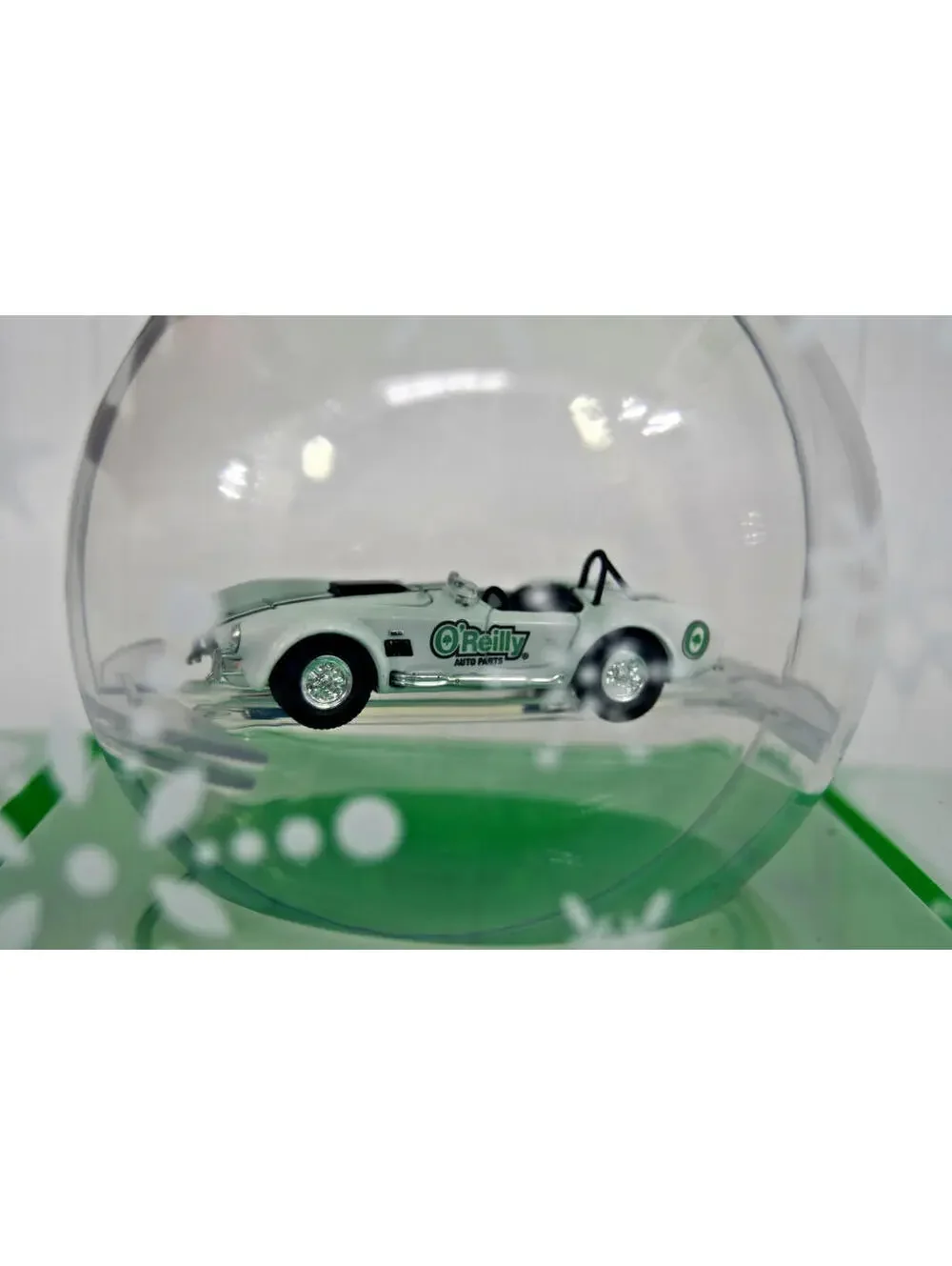 M2 Machines O'Reilly Auto Parts 2025 Christmas Ornament 1965 Shelby 427 Cobra